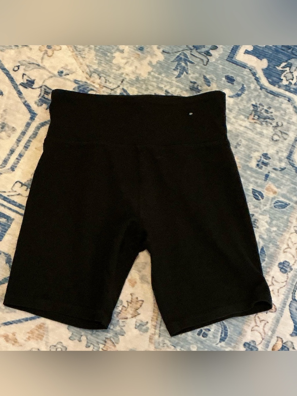 Forever 21 Black High-Waist Bike Shorts